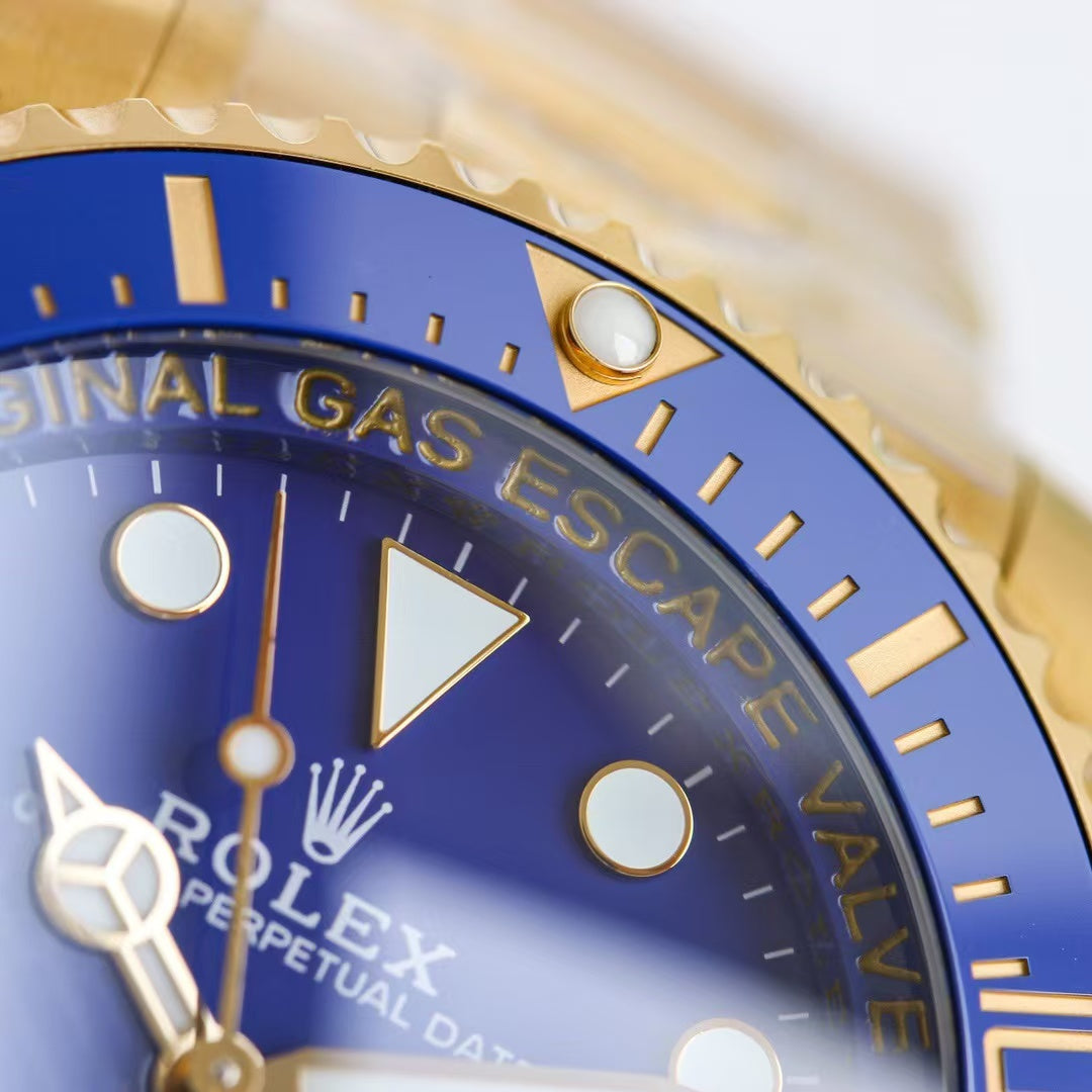 2024 Replica Rolex Deepsea Gold with Blue Dial Super Swiss