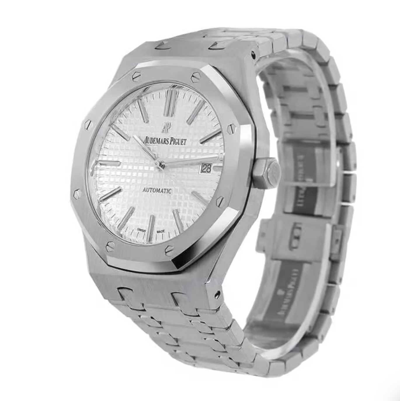 AP Royal Oak White Dial - IP Empire Replica Watches